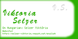 viktoria selzer business card