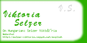 viktoria selzer business card